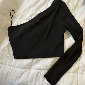 Off the shoulder crop top